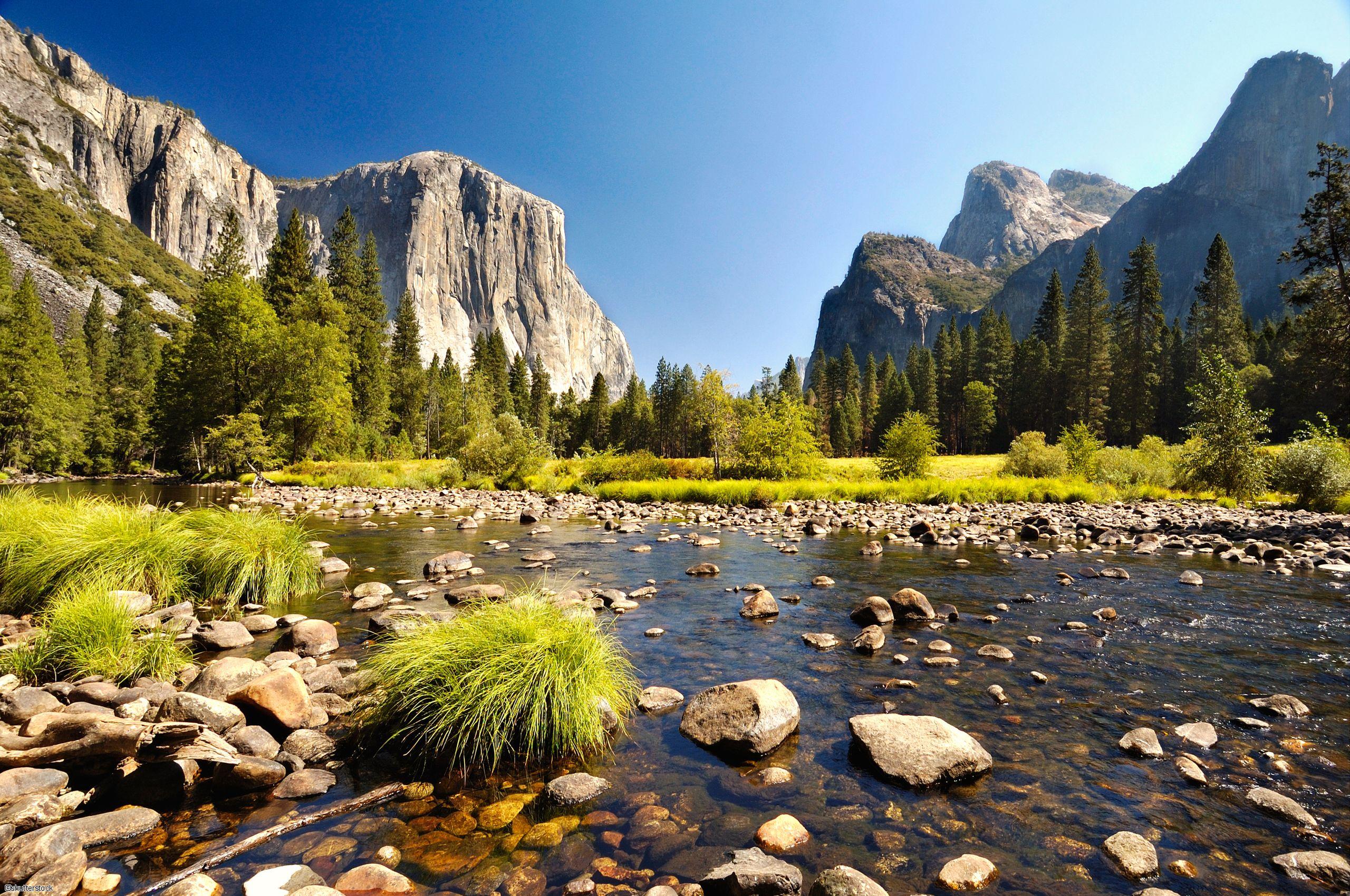 La rivière Merced dans le Parc National de Yosemite